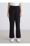 Lcwaikiki Classic Elastic Waist Textured Muslin Women's Trousers - 2