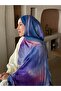 Sunset Pattern Bamboo Shawl - 3
