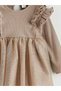 Lcw Baby Crew Neck Baby Girl Tutu Dress - 3