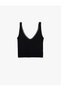 Lace Detailed V-Neck Sleeveless Viscose Pajama Top