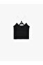 Slim Fit Cross Strap Back Detailed Sports Blouse - 3