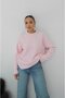 Light Pink Zane Soft Textured Sweater