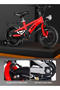 18 Inch Kids Bike, with Flashing Wheels and Headlight, Bicycle for Kids 6-12 Years Boys and Girls - 3
