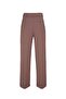 Mink Double-Layer Crepe Loose Pants - 2