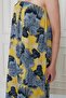 Women's Strapless Lined Chiffon Midi Summer Dress 700-3753374 - 6