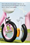 12 inch Kids Bike, with Flashing Training Wheels and Water Bottle, Adjustable Seat and Handlebars - 4