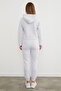 3 Yarn Teddy Bear Embroidered Hooded Jogger Tracksuit Set - 3