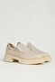 Beige Women's Loafer Pc-55216 - 3