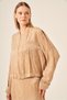 Women's Kraş Skirt Suit Beige 31171 - 3