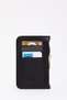 Black Shk250 Faux Leather Large Zippered Shoulder Bag and Wallet Set (Shk240-Shk101) - 5