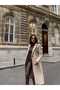 Pocket Detailed Lined Single Button Cashmere Coat - 6
