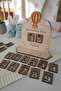 Premium Baby Weekly Development Tracker Counter, Mother Baby Wooden Memory Calendar - 5