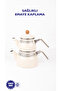 Mood Enamel Teapot Set with Wooden Lid