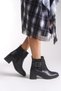 Mylryll Women's Boots 0012640 Black Skin - 2