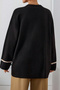 Women's Knit Cardigan with Pockets and Buttons - 5