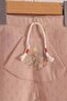 Mango Color Summer Themed Baby Single Bottom with Booties - 2