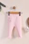 Pink Rabbit Booties Baby Girl Single Bottom (0-12 Months)
