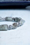Certified Labradorite and Hematite Natural Stone Macrame Zircon Apparatus Bracelet - 2