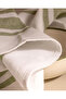 قطعتان من قماش التجفيف القطني المطرز من فلور - أبيض/أخضر - 4