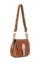 Women's Long Strap Crossbody Shoulder Bag - Tan