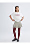 Crew Neck Girl's T-Shirt - 2
