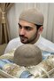 Knitted Turban (Bohça for Men) - Hajj & Umrah Gift - Beige