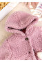 Welsoft Winter Baby Girl/Child Coat with Rabbit Figure - 5