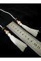 Double Sided Tassel with Special Wooden Bead Cord (1 Pc) - 2