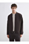 Ozmarka New Season Brown College Collar Men's Jacket