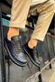 CH979 Santoni CRT Sports Men's Shoes BLACK - 4