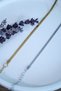 Italian Design Steel Couple Bracelet Unisex Gold Silver Color, No Tarnish 2 Pieces