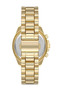 Elegant and Stylish Special Design Metal Wristwatch with Roman Numeral Detail (Gold) () - 2