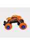 Pull Drop Cross Buggy Car 14 cm - Orange (Lisinya) - 2