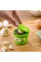 Practical Garlic and Onion Grater with 2 Different Blades, Chamber and Lid () - 3