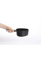 Apex Ceramic Black Casserole with Glass Lid 18 cm - 6