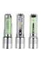 1PCS CX520A multi-function LED flashlight with multi-colored side lighting,waterproof ipx55 std