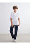 Kids White Polo Neck 100% Cotton Basic Boys T-Shirt 2-Piece Set - 3