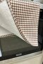 Cotton Kitchen Oven Towel - Special Pattern, Checkered, Washable Crow's Feet, 35x50 Cm - 2