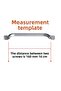 Furniture Drawer Kitchen Cabinet Cupboard Door Handles Knob Handle Chrome Metal Handle 160 Mm-16 cm - 2