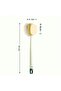 2-in-1 Shower Body Brush with Bristles and Loofah Long Handle Back Brush Back Cleaning Massage - 8