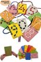 10 Pieces Educational Stringing Wooden Numbers Colorful Perforated Motor Skill Developmental Number Set - 4