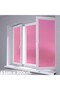 61 cm X 3 Meters Pink Color Glass Sandblasting, Office, Shower Cabin and Balcony Glass Frosted Coating Film