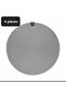 Jute American Placemat 28 cm Gray Table Decorative Food Presentation Mat 4 Pcs