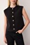 سترة سوداء ضيقة من Wardrobe Essentials TWOAW26YE00013 - 3