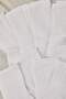 Beyaz Unisex 20'li Ekonomik Paket Kolej/Orta Boy/Tenis Pamuklu Çorap TEDSS25CO00011 - 2
