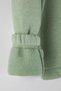 Mint Cotton Printed Hooded Crop Regular Inside Fleece Girls' Knitted Sweatshirt Tkdaw26Sw00035 - 3