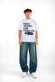 V4 Need Money for Porsche Printed Oversize Unisex White T-Shirt - 7