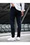 Men's Slim Fit Stretch Fabric Jeans Solid Black - 4