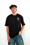 Need Money For Bmw Printed Oversized Unisex Black T-Shirt - 5