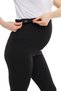Myra8230 Gathering Ribbed Seasonal Spanish Leggings with Adjustable Waist for Pregnant Women - 5